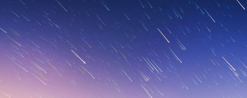 meteor shower image