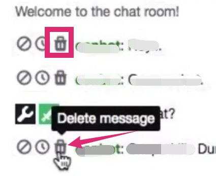 How To Delete A Comment On Twitch Mod Icons And More