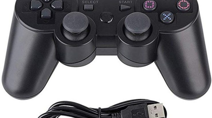 how to use a wired ps3 controller on pc