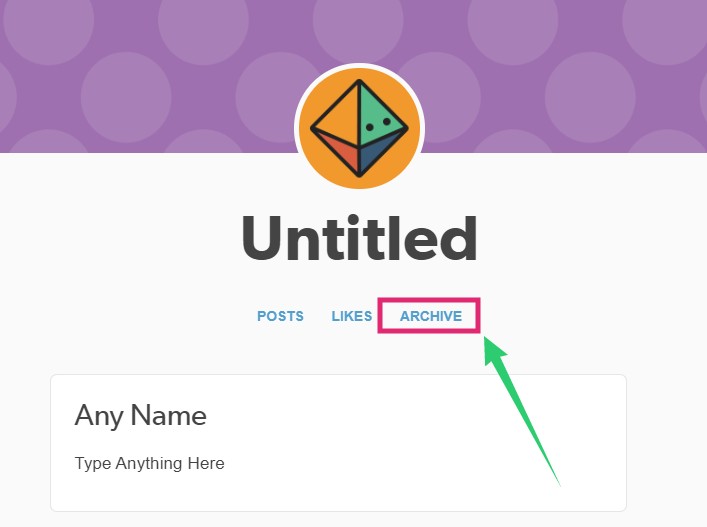How To Look At Tumblr Archive