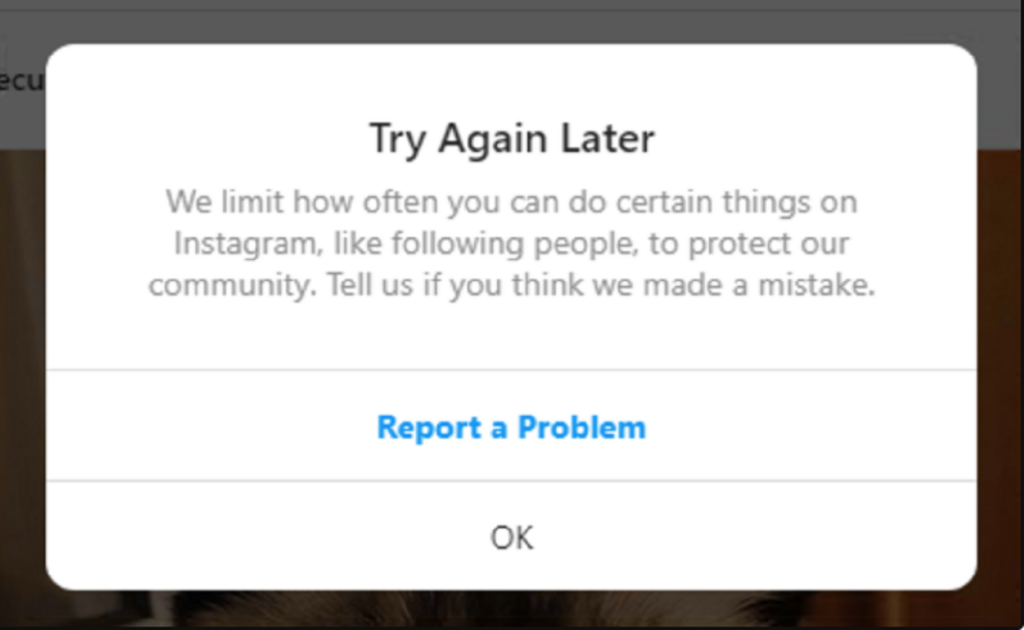 We Limit How Often You Can Do Certain Things on Instagram