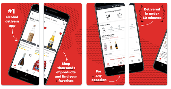 Drizly: Alcohol Delivery